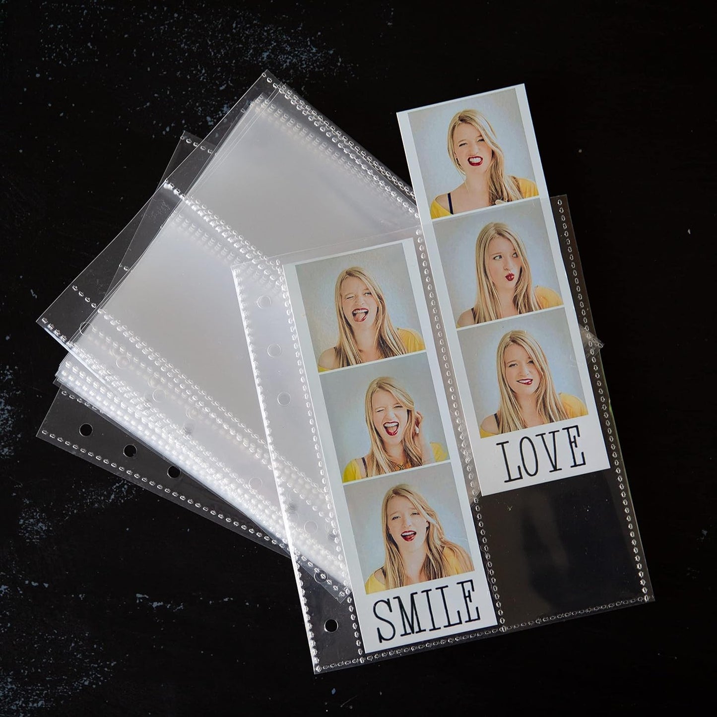 6 Ring Binder 2x6 PhotoBooth Album - ADDITIONAL PAGES