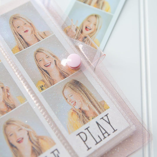 6 Ring Binder 2x6 PhotoBooth Album - BLUSH