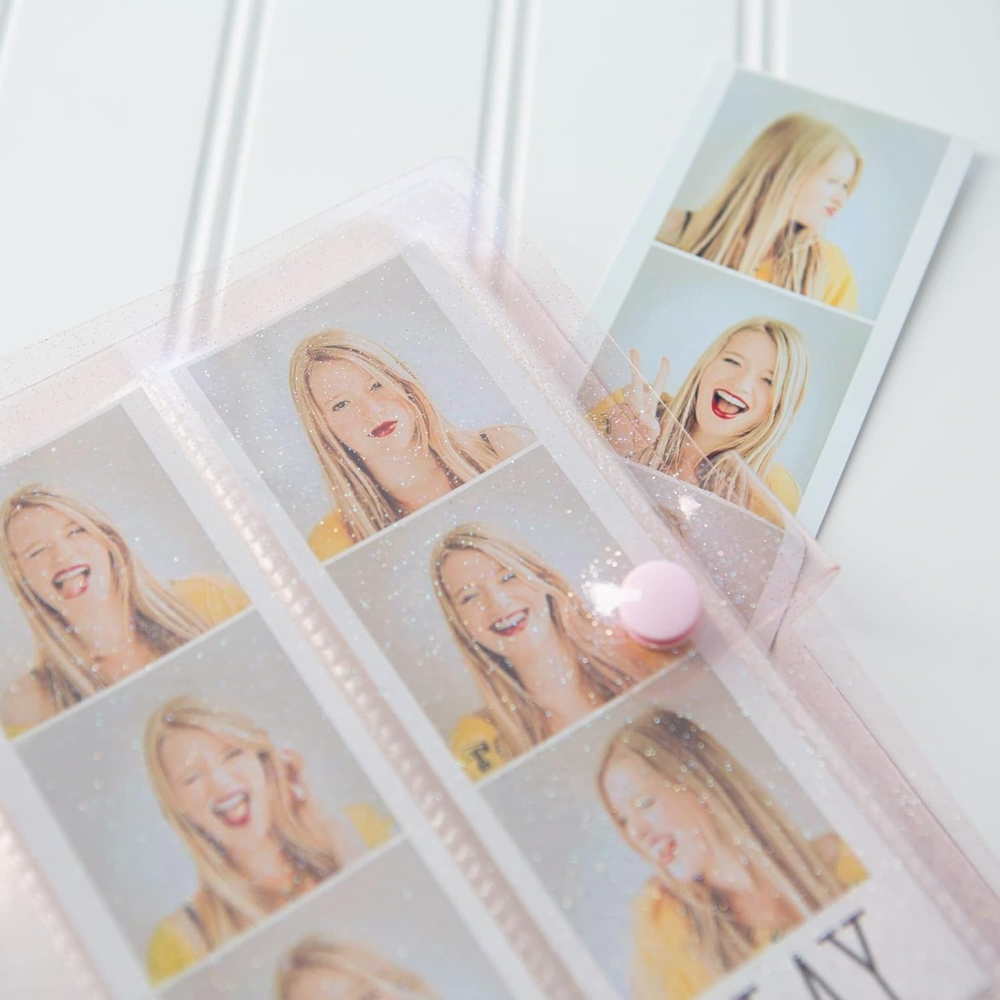 6 Ring Binder 2x6 PhotoBooth Album - BLUSH