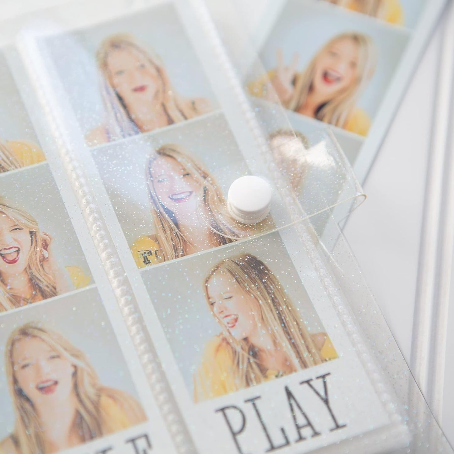 6 Ring Binder 2x6 PhotoBooth Album - CLEAR
