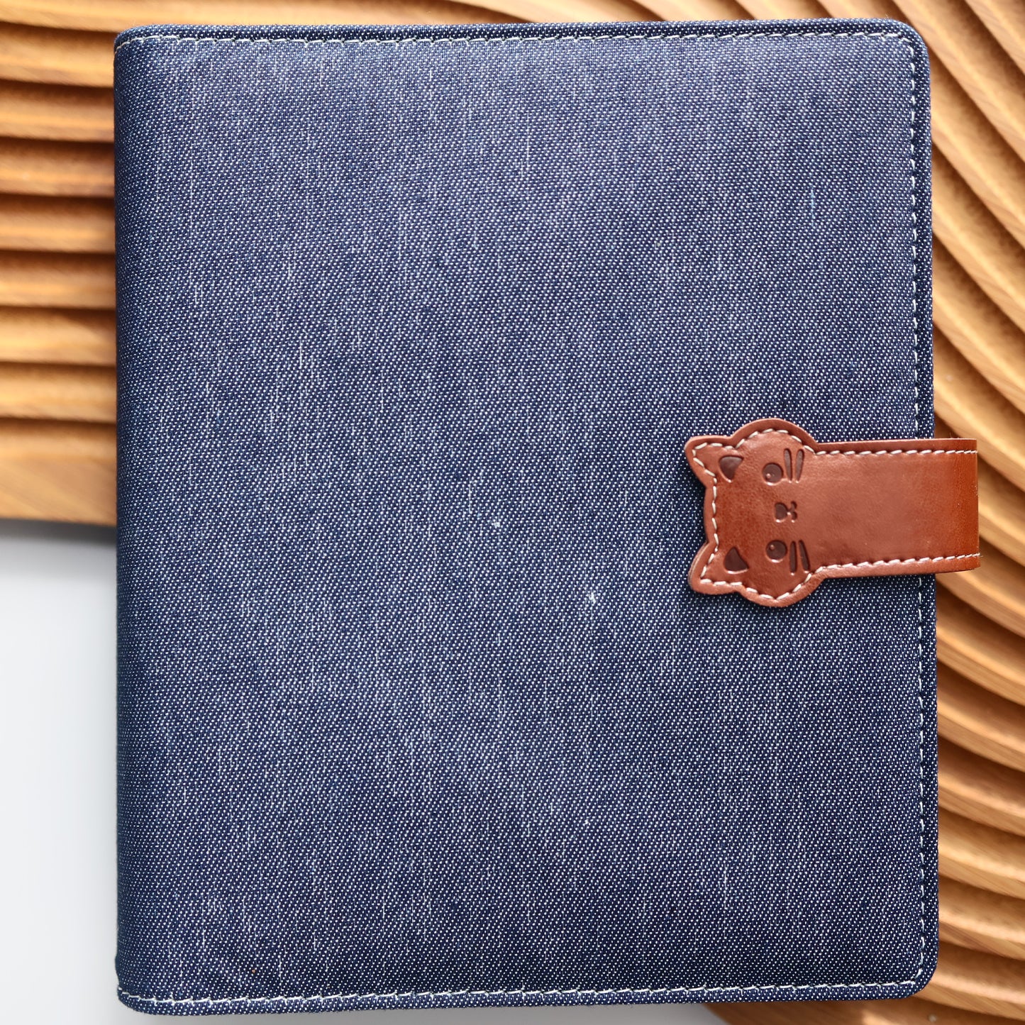 6 Ring Binder 4x6 Photo Album - DENIM