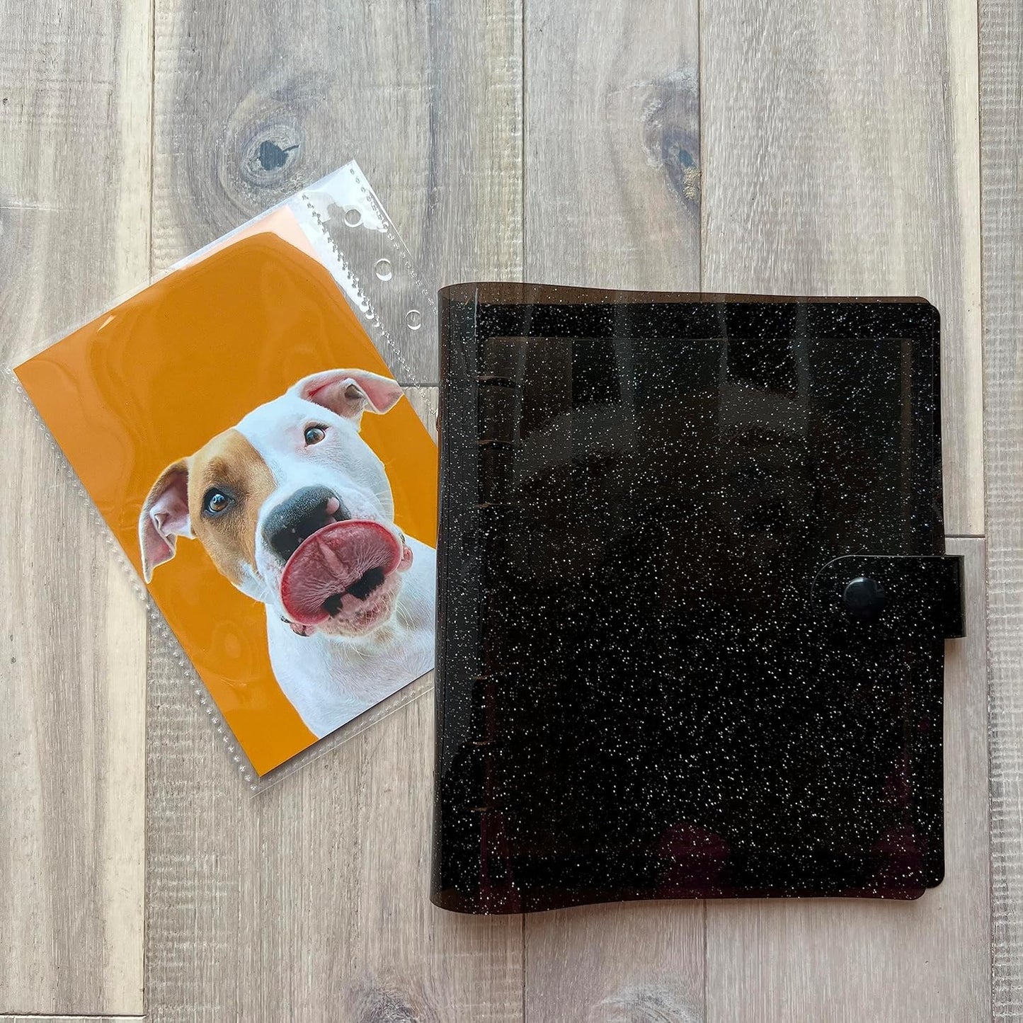 6 Ring Binder 4x6 PhotoBooth Album - DARK CHOCOLATE