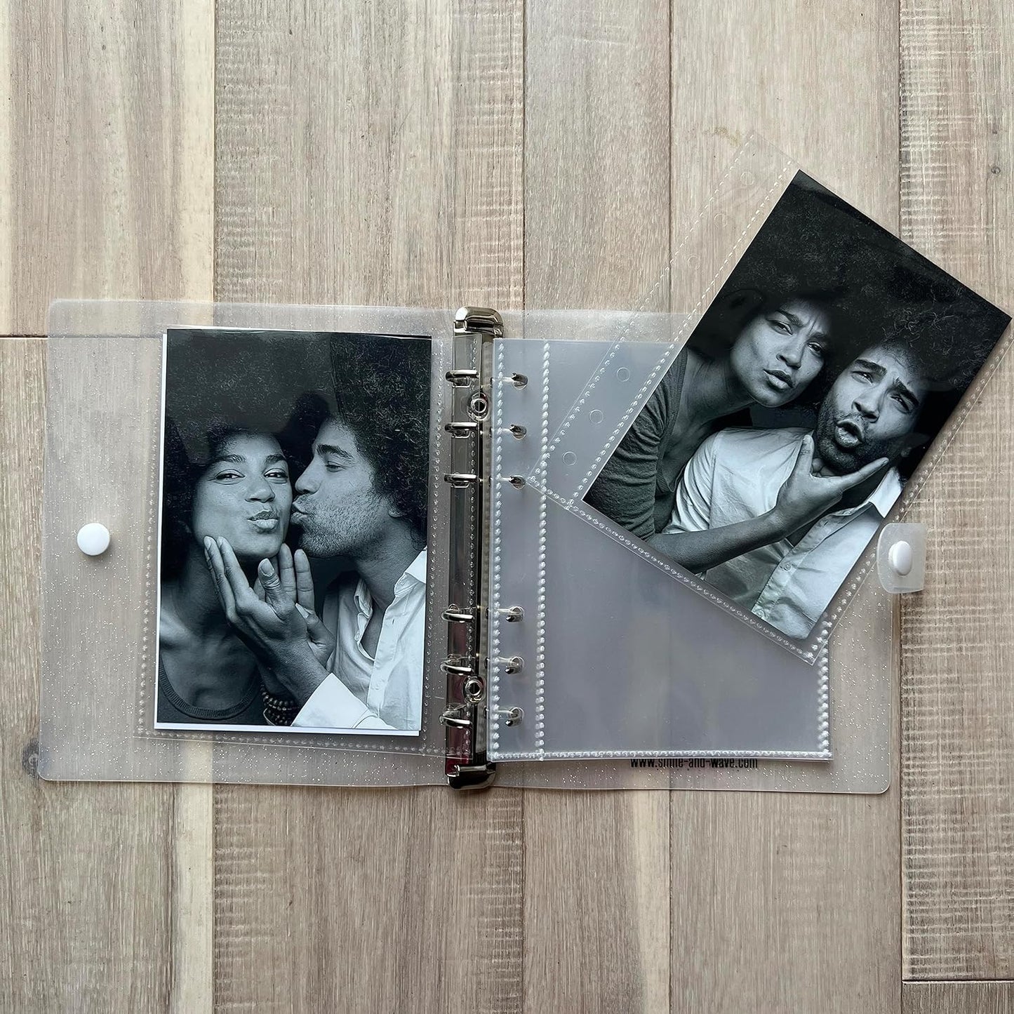 6 Ring Binder 4x6 PhotoBooth Album - QUARTZ