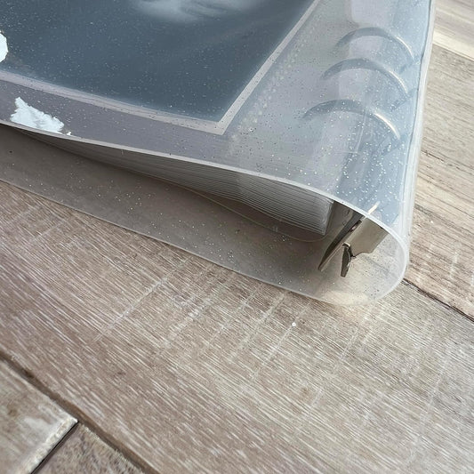 6 Ring Binder 4x6 PhotoBooth Album - QUARTZ