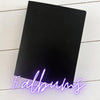 SET OF 5! Photo Booth Photo Album - For Wedding or Party- Holds 120 Photobooth 2x6 Photo Strips - Slide In - BLACK