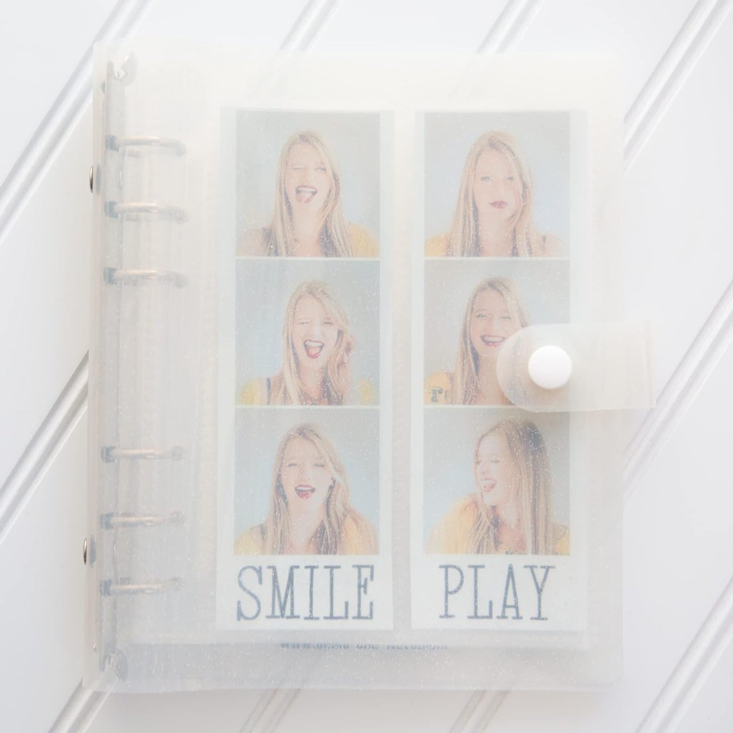 6 Ring Binder 2x6 PhotoBooth Album - QUARTZ