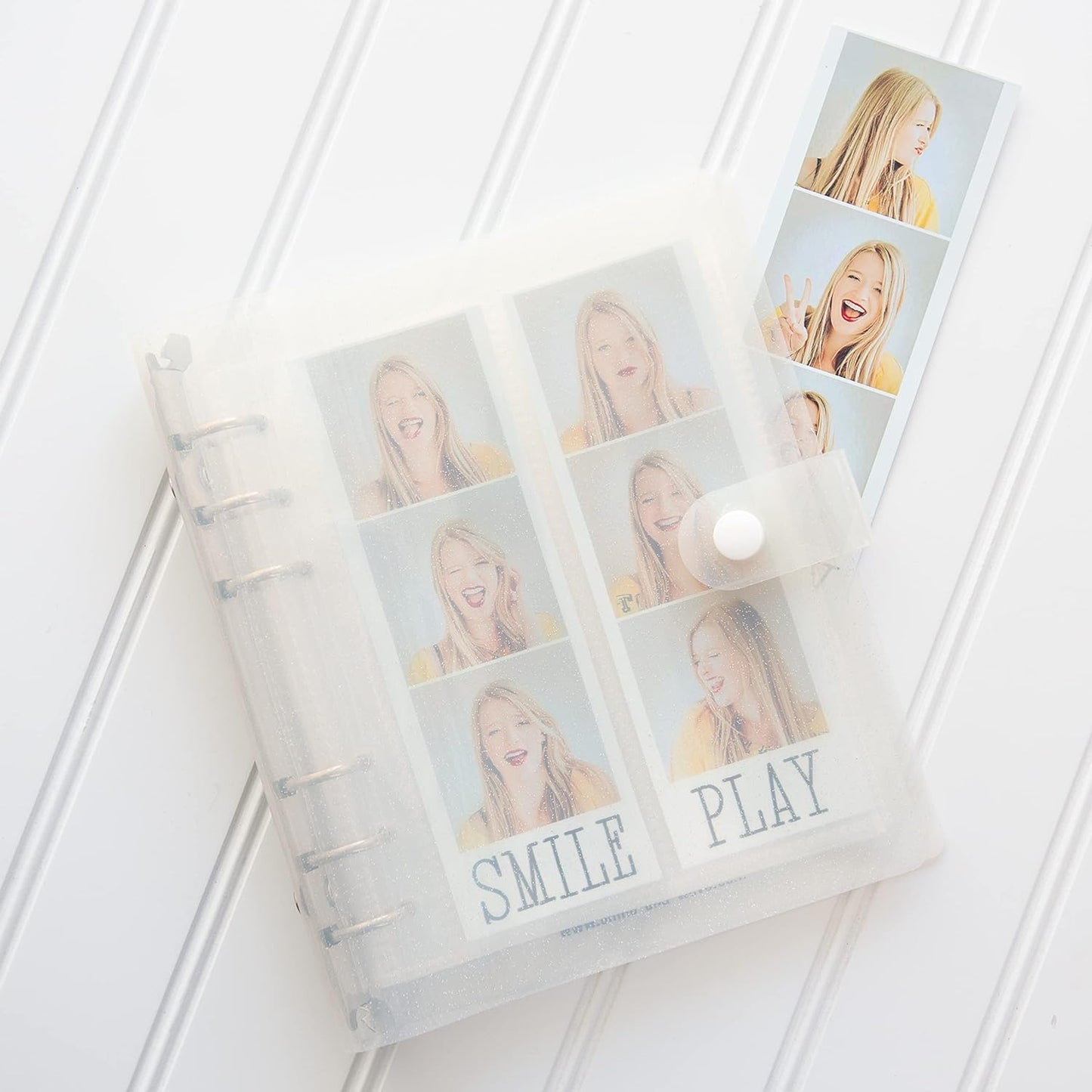 6 Ring Binder 2x6 PhotoBooth Album - QUARTZ