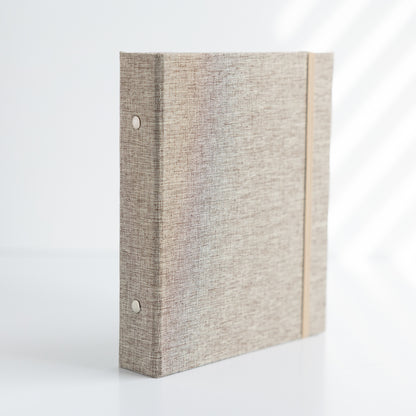 6 RING 2x6 Hard Cover Linen Photo Booth Album