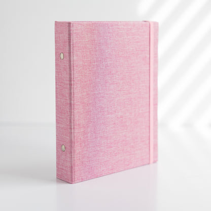 6 RING 2x6 Hard Cover Linen Photo Booth Album