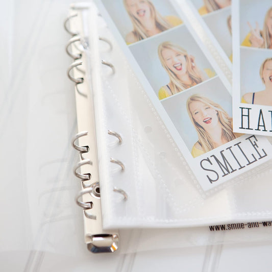 6 Ring Binder 2x6 PhotoBooth Album - QUARTZ