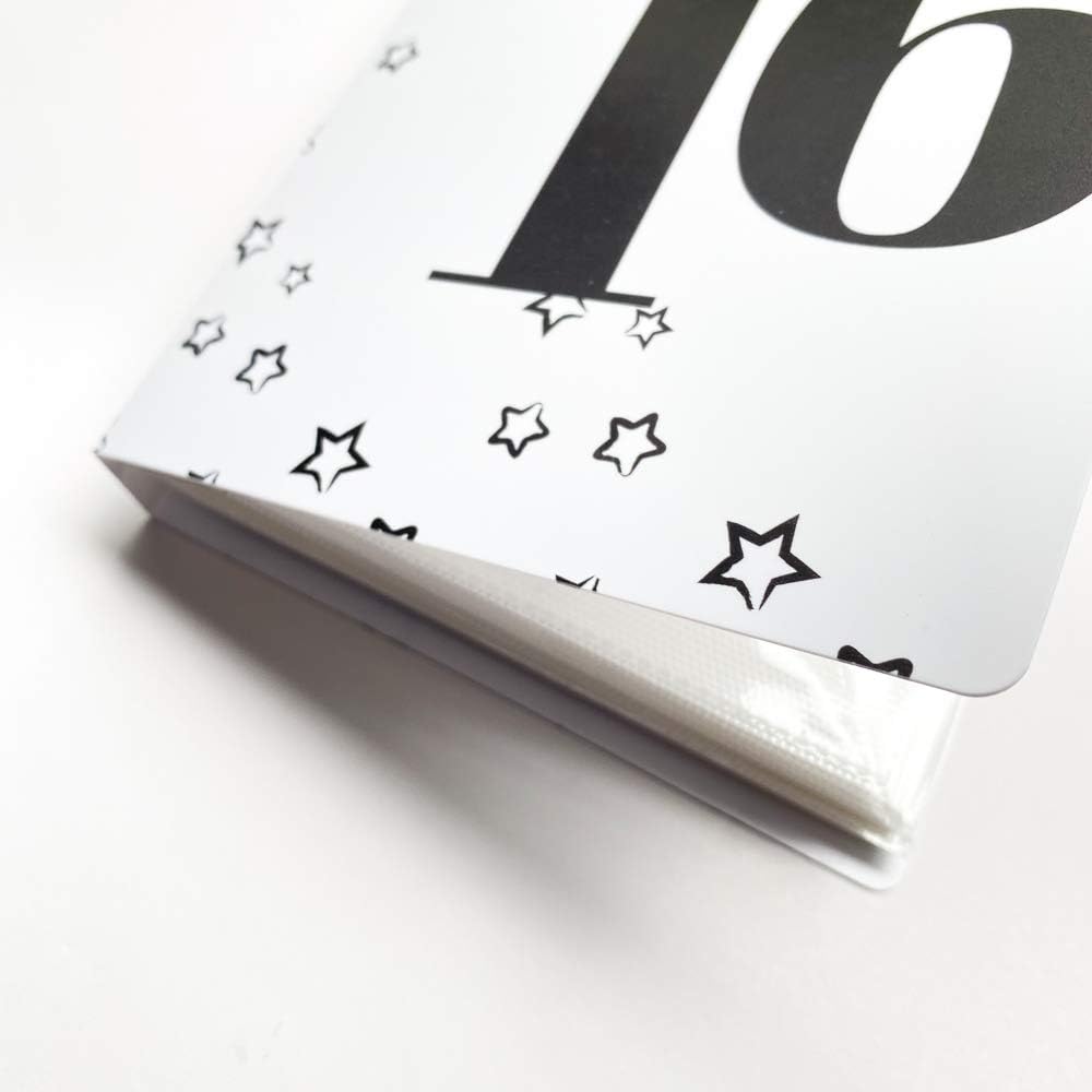 *Photo Booth Photo Album - For Wedding or Party- Holds 120 Photobooth 2x6 Photo Strips - Slide In (WITH TEXT)