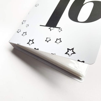 *Photo Booth Photo Album - For Wedding or Party- Holds 120 Photobooth 2x6 Photo Strips - Slide In (WITH TEXT)