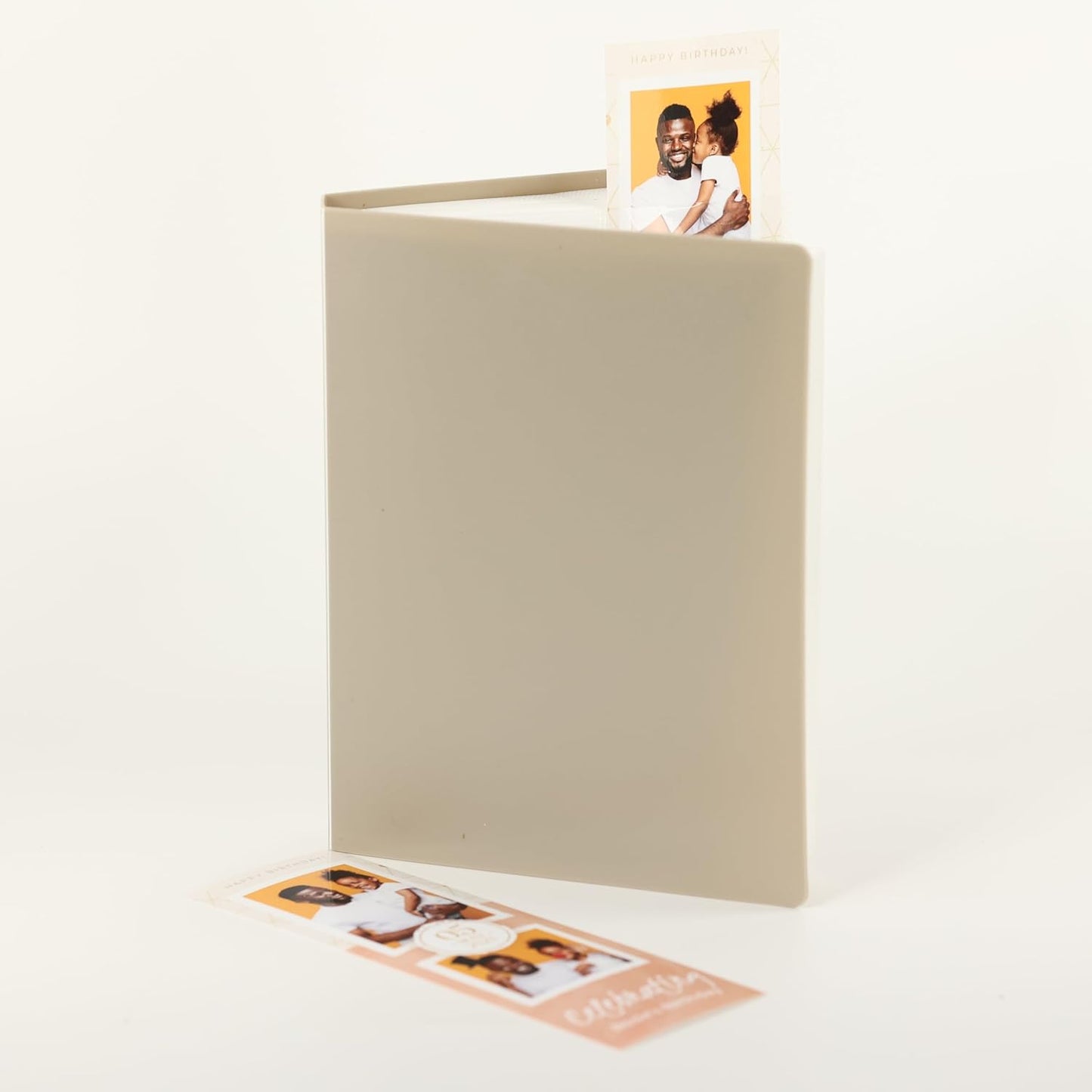 *Photo Plastic Booth Photo Album - For Wedding or Party- Holds 120 Photobooth 2x6 Photo Strips - Slide In