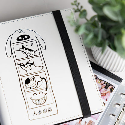2x6 6 RING NEKU&CO HARD COVER PHOTO ALBUM