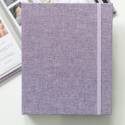 2x6 Hard Cover Linen Photo Booth Album FITS 80 PHOTOS
