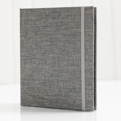 2x6 Hard Cover Linen Photo Booth Album FITS 80 PHOTOS