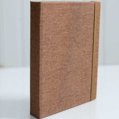 2x6 Hard Cover Linen Photo Booth Album FITS 80 PHOTOS