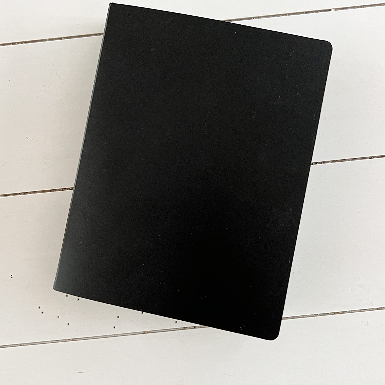 Photo Booth Album - Easy Slide in 4x6 Plastic Slots - Holds 140 Photos -  Storage Box Included 4x6 Photo Album - Black